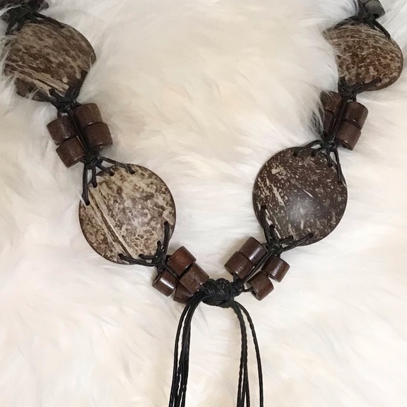🍒FREE with 3+ items purchased🍒 Unique coconut belt - Picture 7 of 14